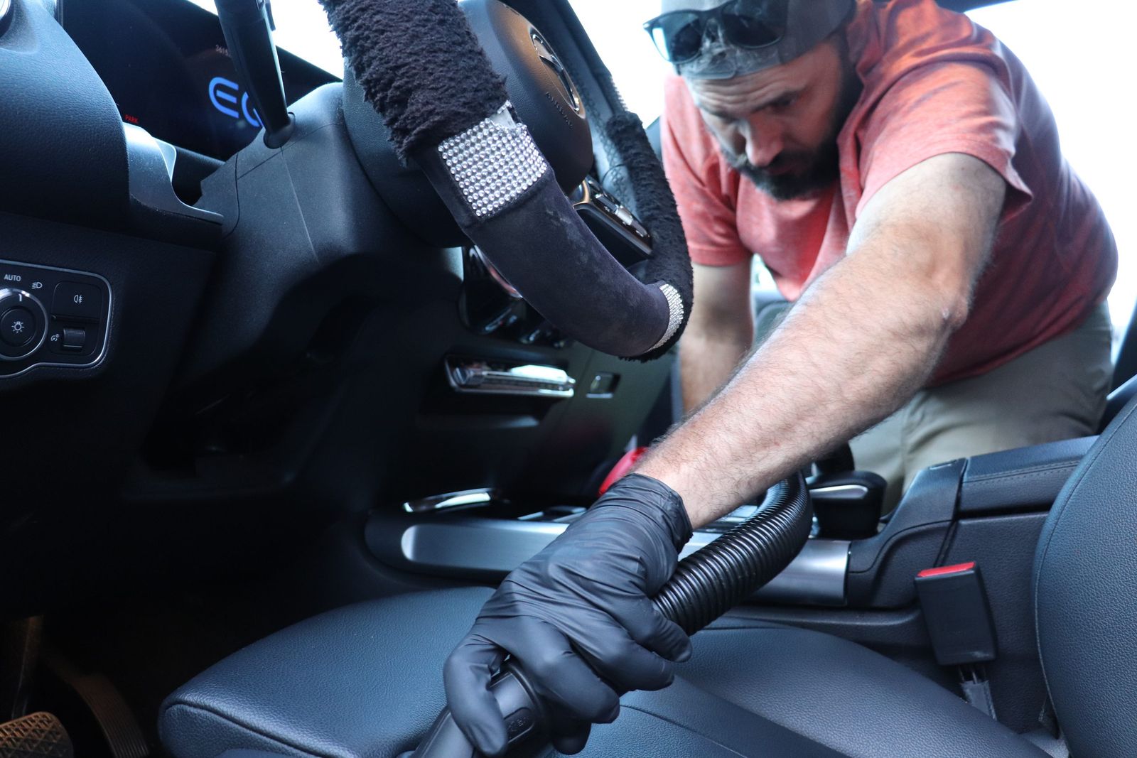 Detailing the dashboard and air vents